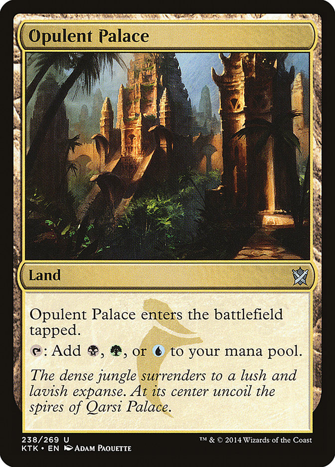 Opulent Palace [Khans of Tarkir] | Card Citadel