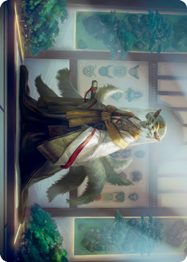 Light-Paws, Emperor's Voice Art Card [Kamigawa: Neon Dynasty Art Series] | Card Citadel