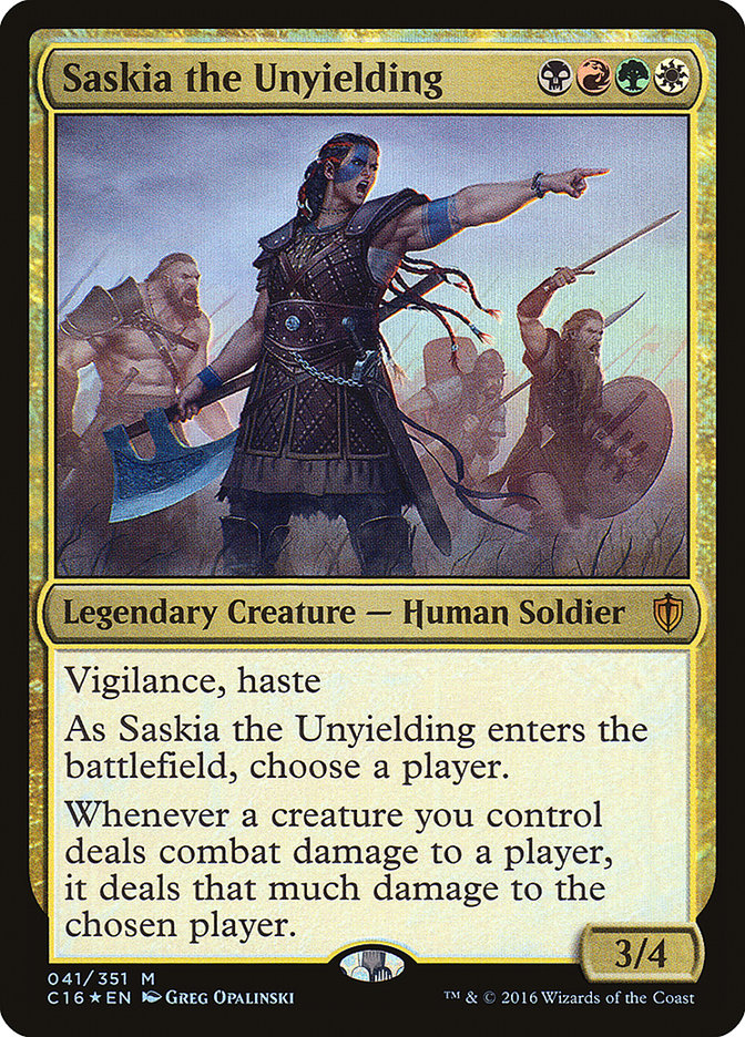 Saskia the Unyielding [Commander 2016] | Card Citadel