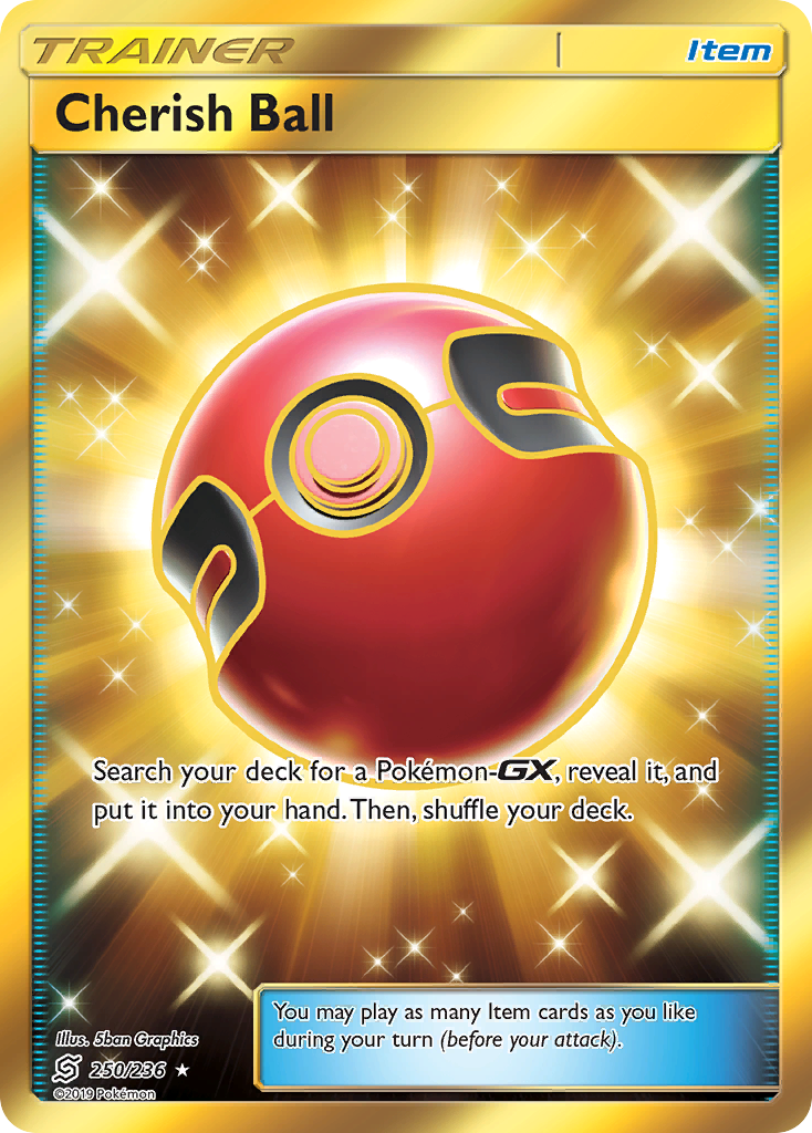 Cherish Ball (250/236) [Sun & Moon: Unified Minds] | Card Citadel