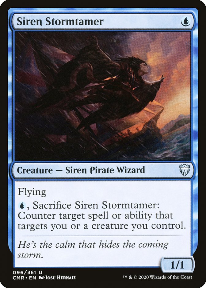 Siren Stormtamer [Commander Legends] | Card Citadel