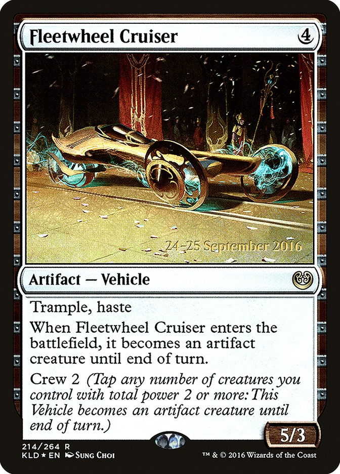 Fleetwheel Cruiser [Kaladesh Promos] | Card Citadel