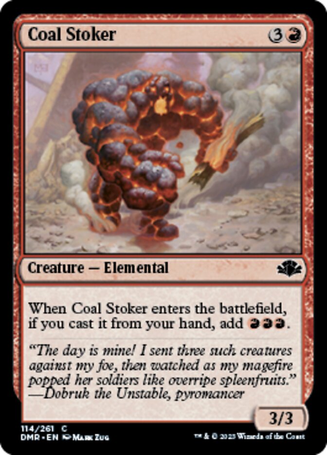 Coal Stoker [Dominaria Remastered] | Card Citadel