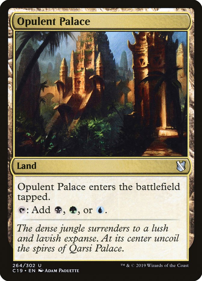 Opulent Palace [Commander 2019] | Card Citadel