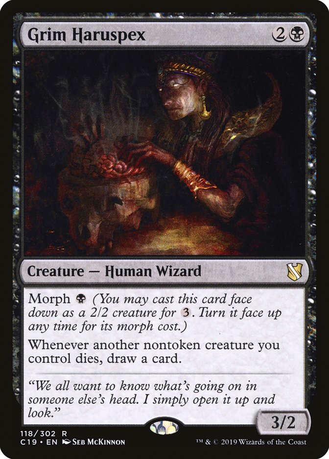 Grim Haruspex [Commander 2019] | Card Citadel