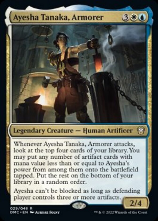 Ayesha Tanaka, Armorer [Dominaria United Commander] | Card Citadel