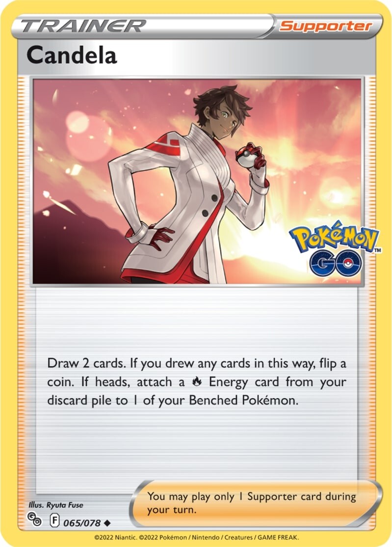 Candela (065/078) [Pokémon GO] | Card Citadel