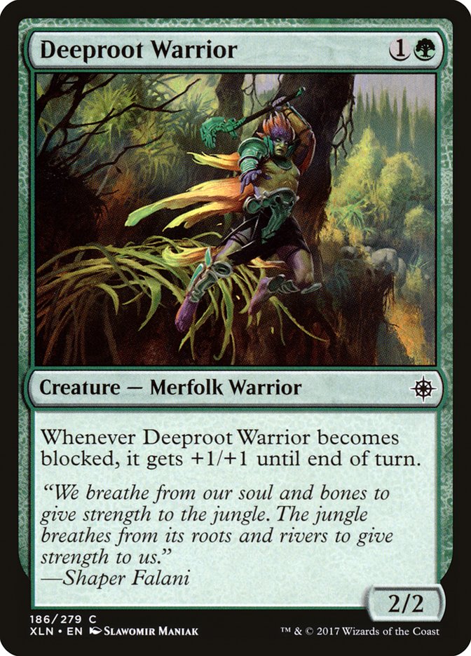 Deeproot Warrior [Ixalan] | Card Citadel