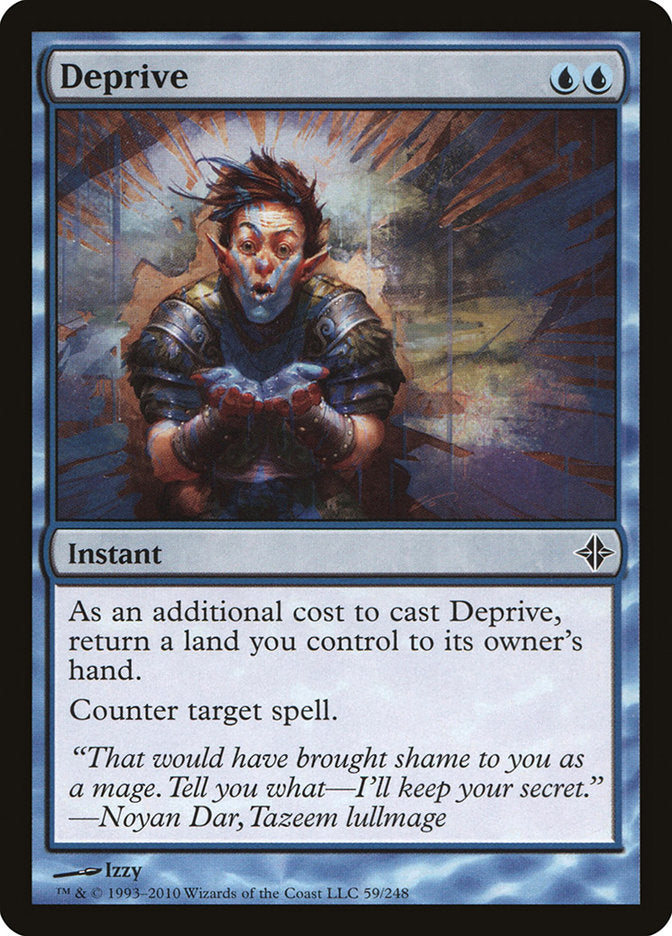 Deprive [Rise of the Eldrazi] | Card Citadel