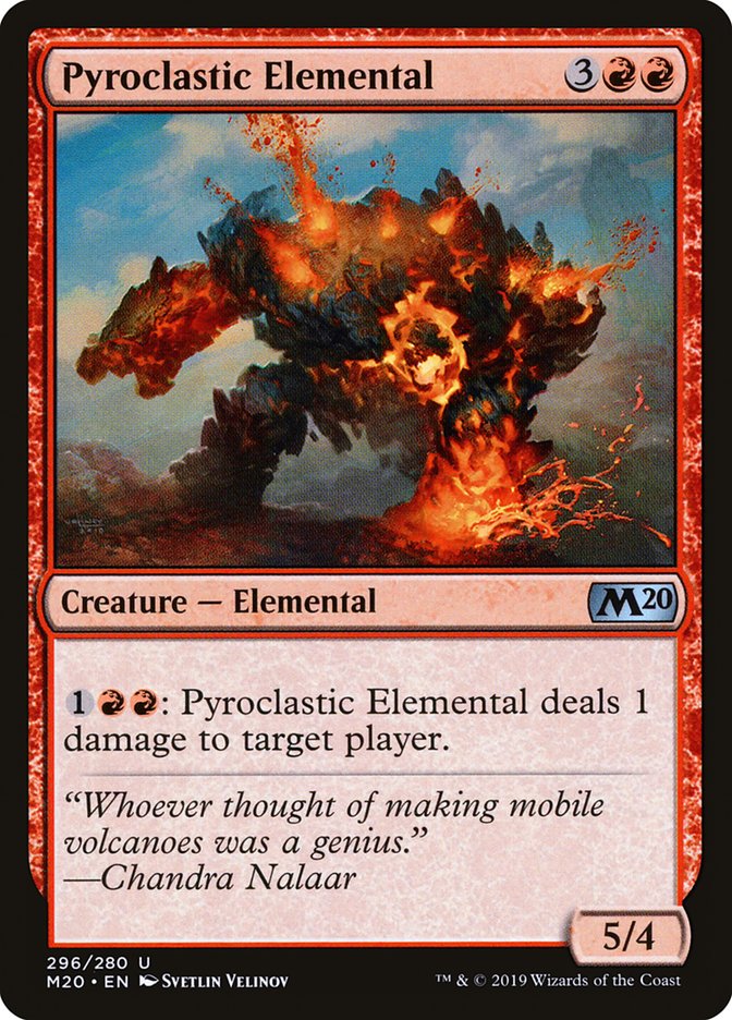 Pyroclastic Elemental [Core Set 2020] | Card Citadel