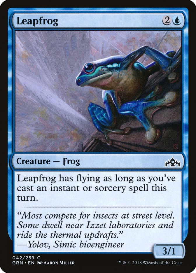 Leapfrog [Guilds of Ravnica] | Card Citadel