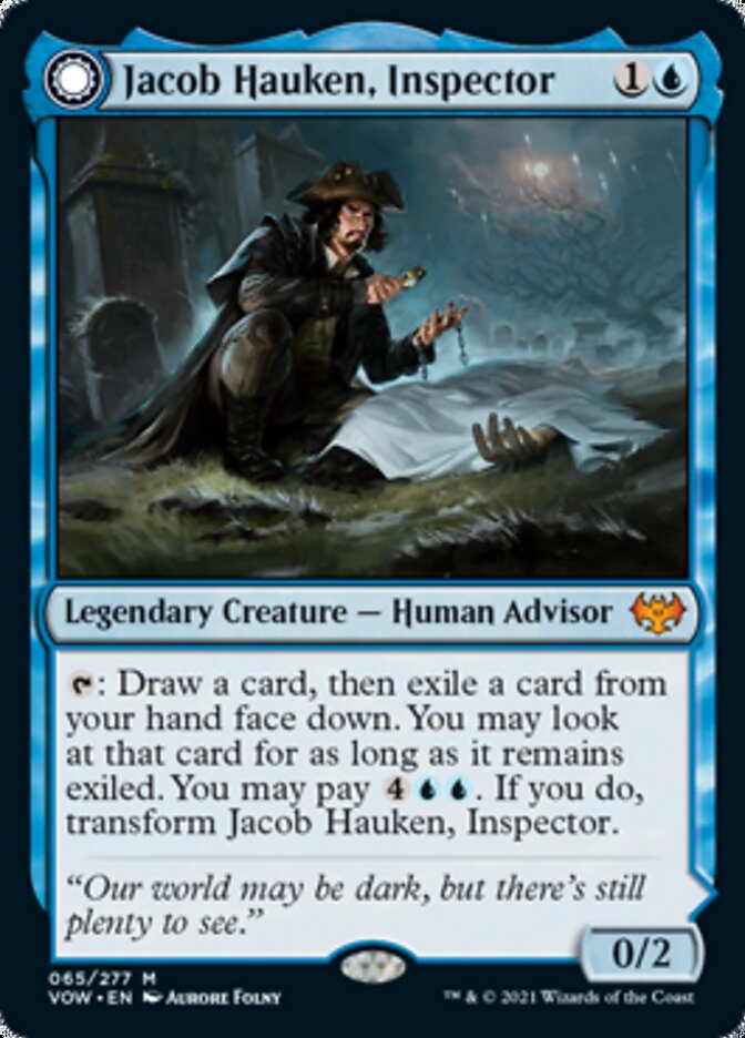 Jacob Hauken, Inspector // Hauken's Insight [Innistrad: Crimson Vow] | Card Citadel