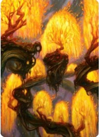 Grove of the Burnwillows Art Card [Zendikar Rising Art Series] | Card Citadel