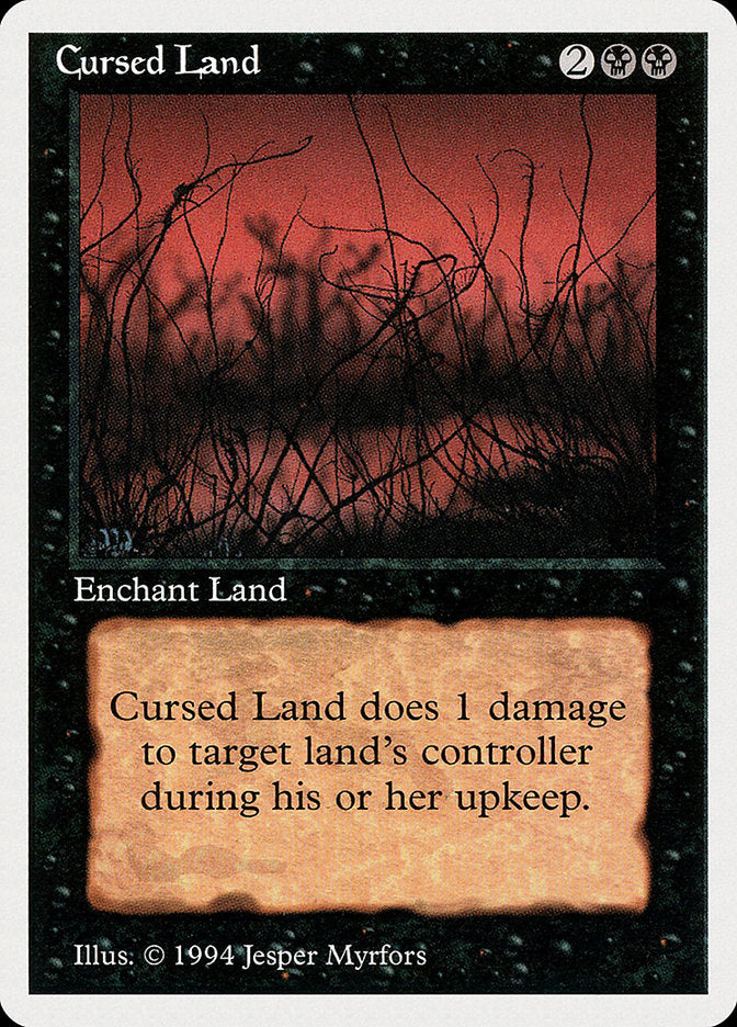 Cursed Land [Summer Magic / Edgar] | Card Citadel