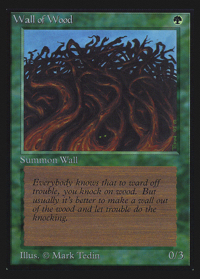Wall of Wood (CE) [Collectors’ Edition] | Card Citadel