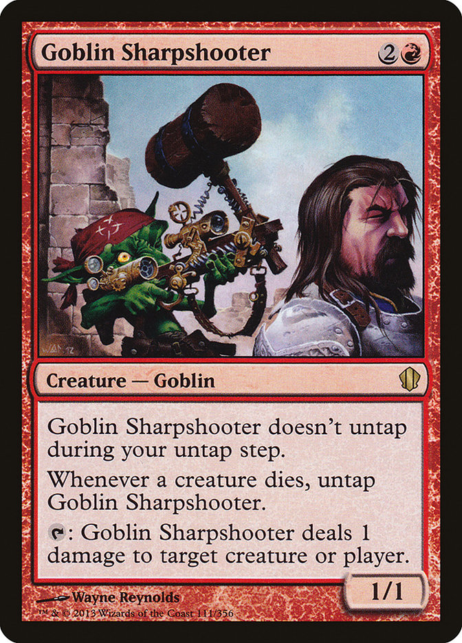 Goblin Sharpshooter [Commander 2013] | Card Citadel