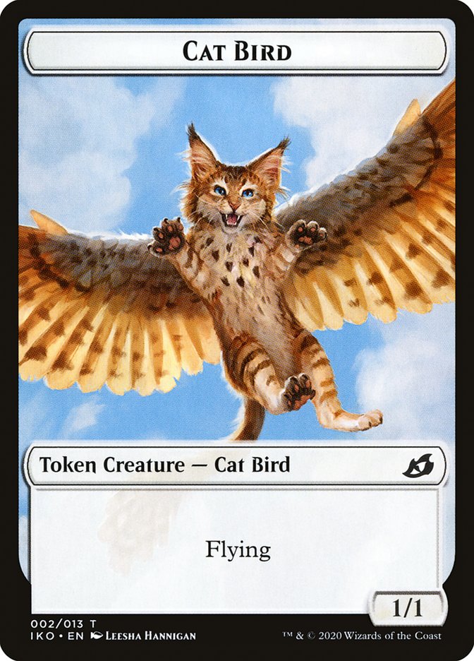 Cat Bird Token [Ikoria: Lair of Behemoths] | Card Citadel