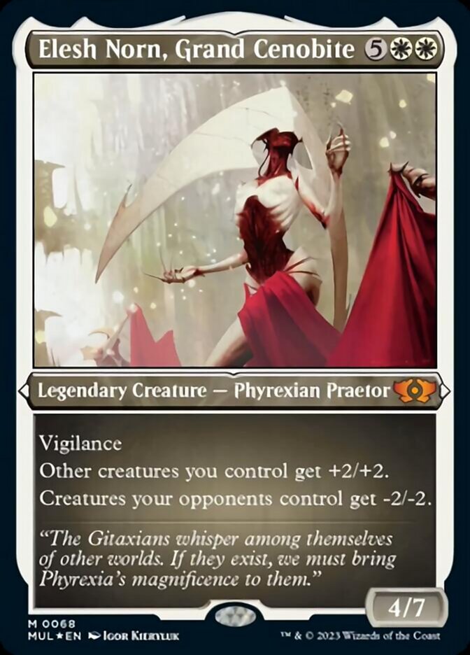 Elesh Norn, Grand Cenobite (Foil Etched) [Multiverse Legends] | Card Citadel