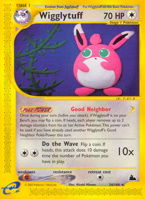 Wigglytuff (34/144) [Skyridge] | Card Citadel