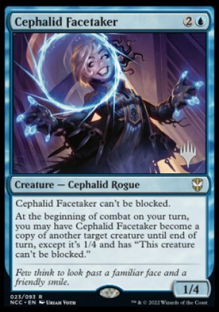 Cephalid Facetaker (Promo Pack) [Streets of New Capenna Commander Promos] | Card Citadel