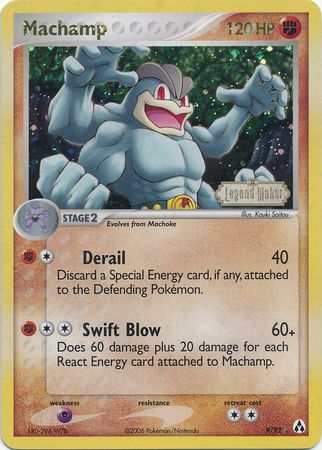 Machamp (9/92) (Stamped) [EX: Legend Maker] | Card Citadel