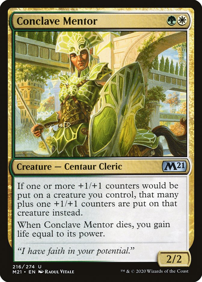 Conclave Mentor [Core Set 2021] | Card Citadel