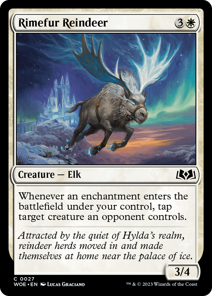 Rimefur Reindeer [Wilds of Eldraine] | Card Citadel