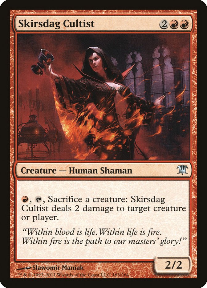 Skirsdag Cultist [Innistrad] | Card Citadel