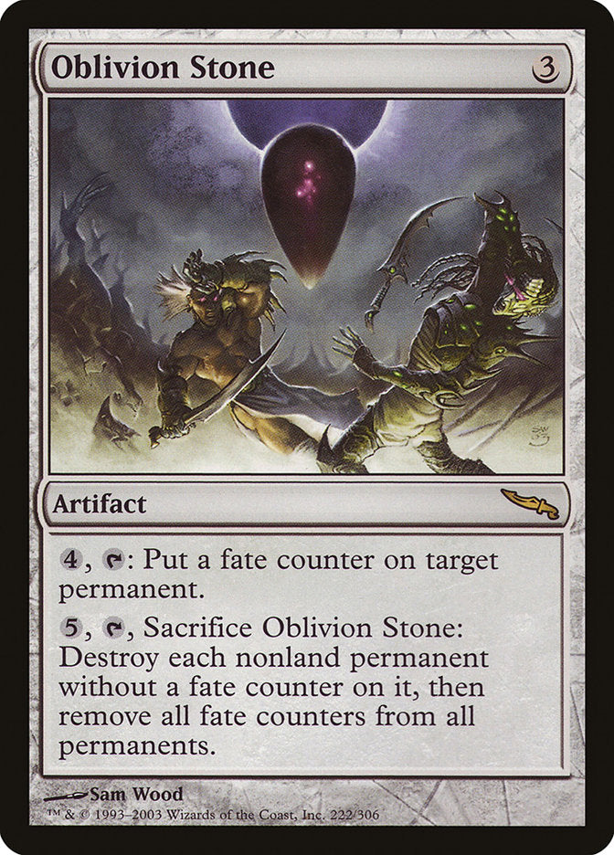 Oblivion Stone [Mirrodin] | Card Citadel