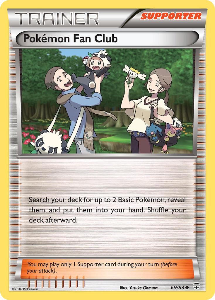 Pokemon Fan Club (69/83) [XY: Generations] | Card Citadel