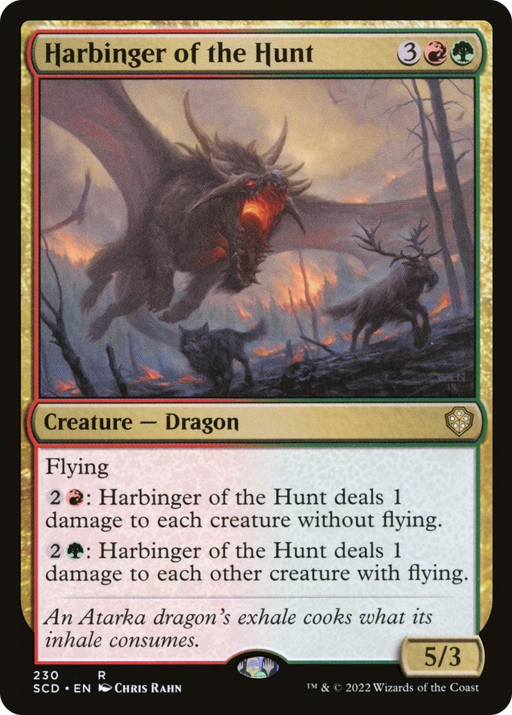 Harbinger of the Hunt [Starter Commander Decks] | Card Citadel