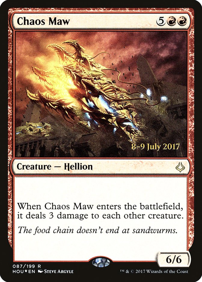 Chaos Maw [Hour of Devastation Promos] | Card Citadel