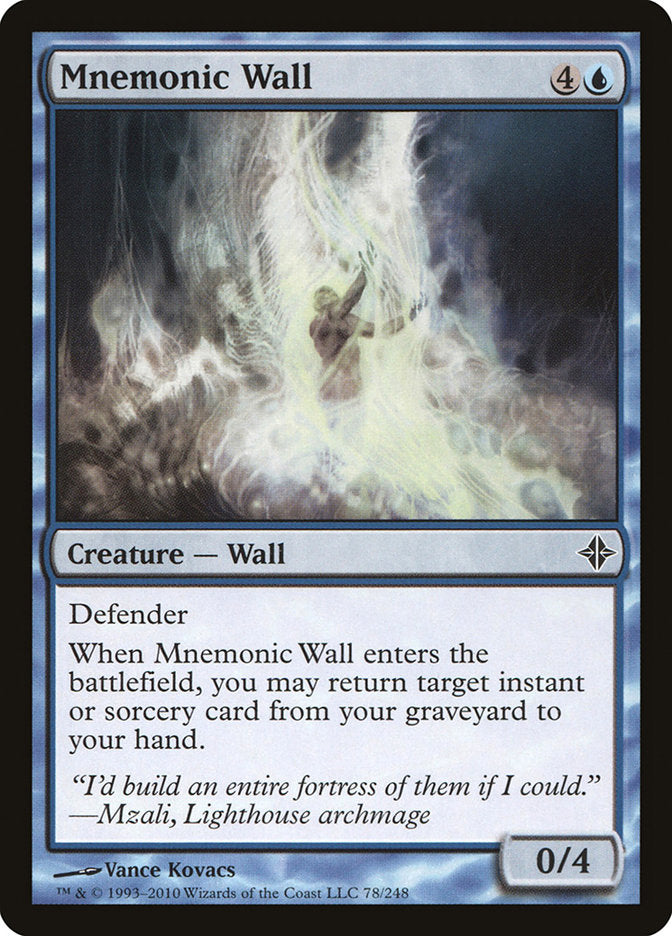 Mnemonic Wall [Rise of the Eldrazi] | Card Citadel