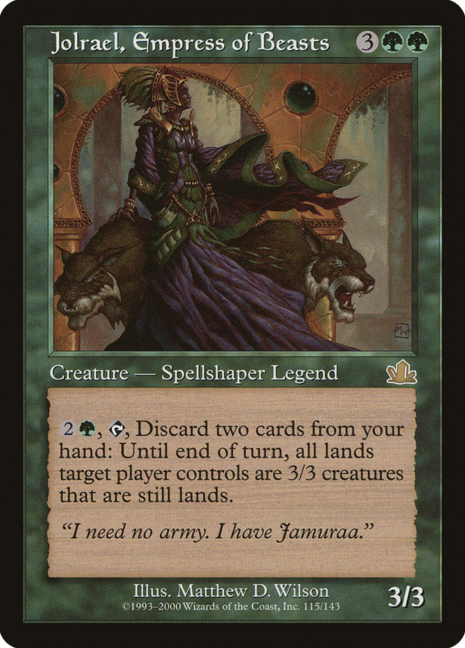 Jolrael, Empress of Beasts [Prophecy] | Card Citadel