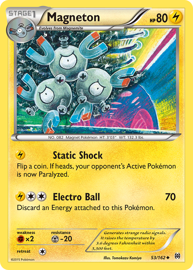 Magneton (53/162) [XY: BREAKthrough] | Card Citadel