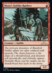 Mons's Goblin Raiders [30th Anniversary Edition] | Card Citadel