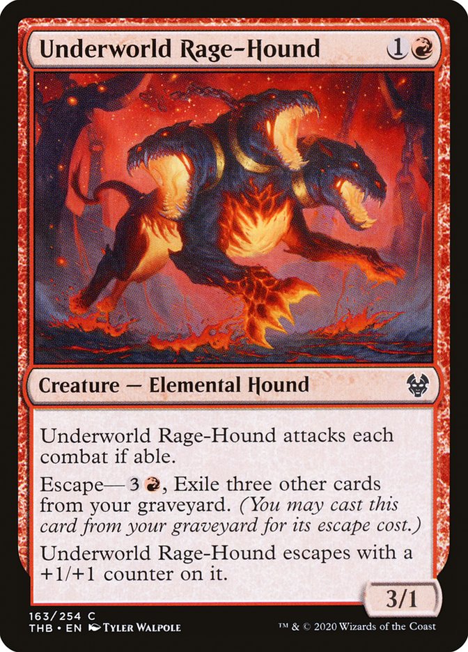 Underworld Rage-Hound [Theros Beyond Death] | Card Citadel