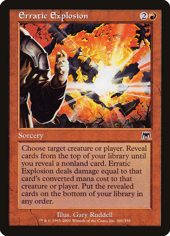 Erratic Explosion [Onslaught] | Card Citadel