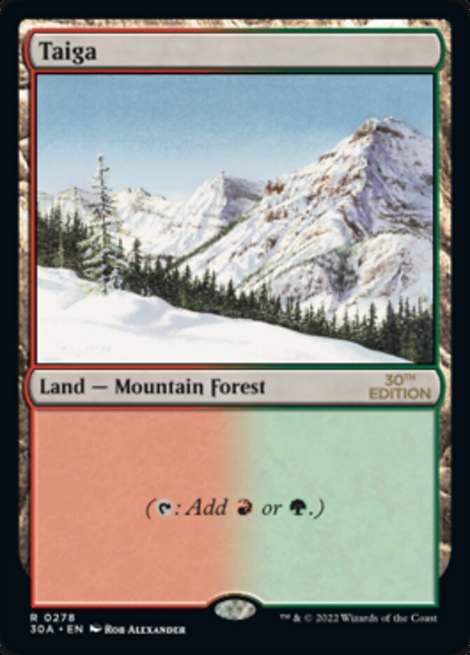 Taiga [30th Anniversary Edition] | Card Citadel