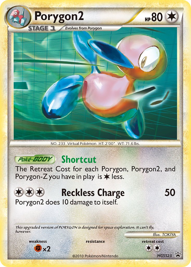 Porygon2 (HGSS23) [HeartGold & SoulSilver: Black Star Promos] | Card Citadel