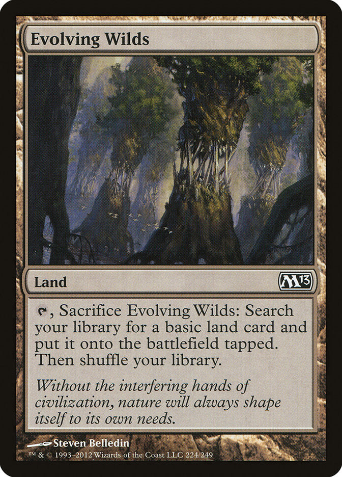 Evolving Wilds [Magic 2013] | Card Citadel