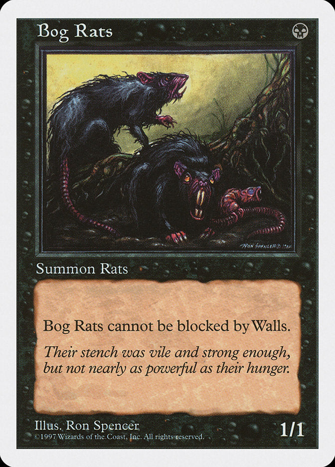 Bog Rats [Fifth Edition] | Card Citadel