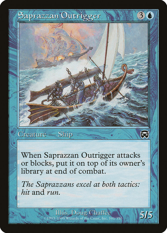 Saprazzan Outrigger [Mercadian Masques] | Card Citadel