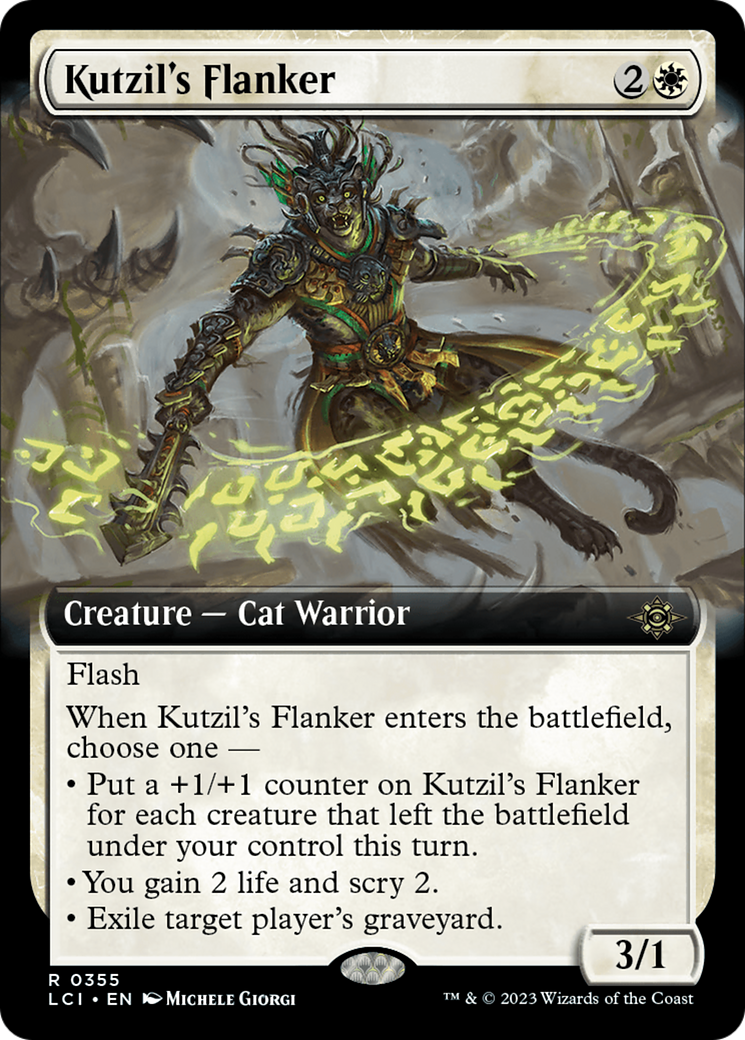 Kutzil's Flanker (Extended Art) [The Lost Caverns of Ixalan] | Card Citadel
