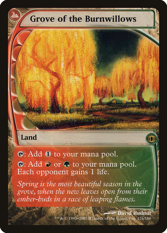 Grove of the Burnwillows [Future Sight] | Card Citadel