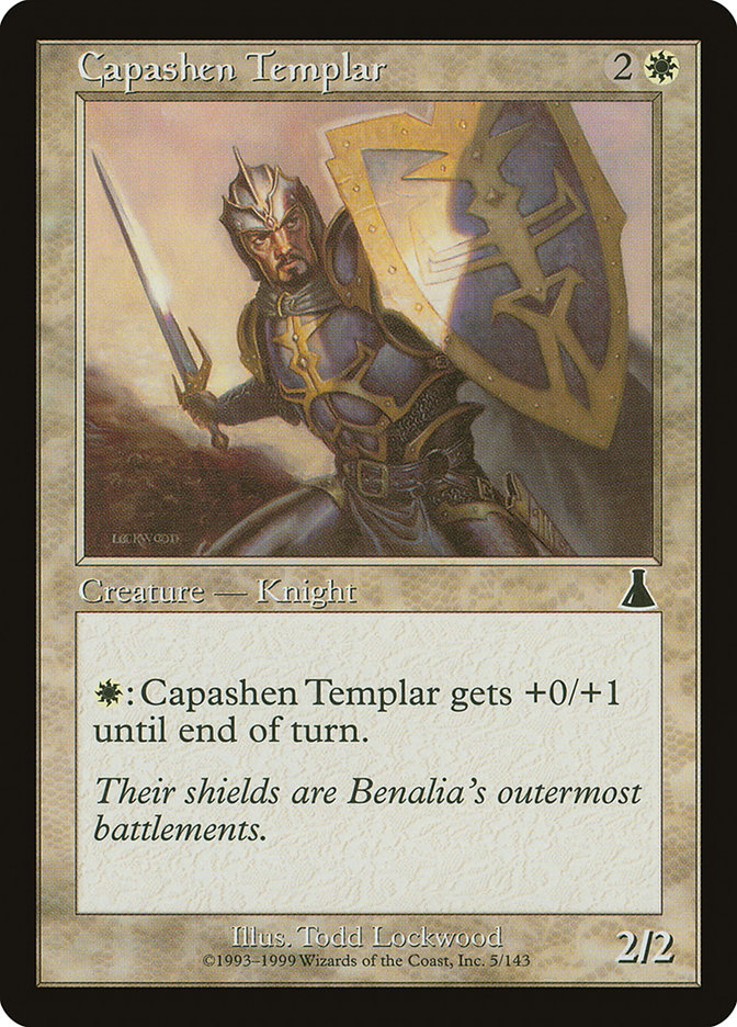 Capashen Templar [Urza's Destiny] | Card Citadel