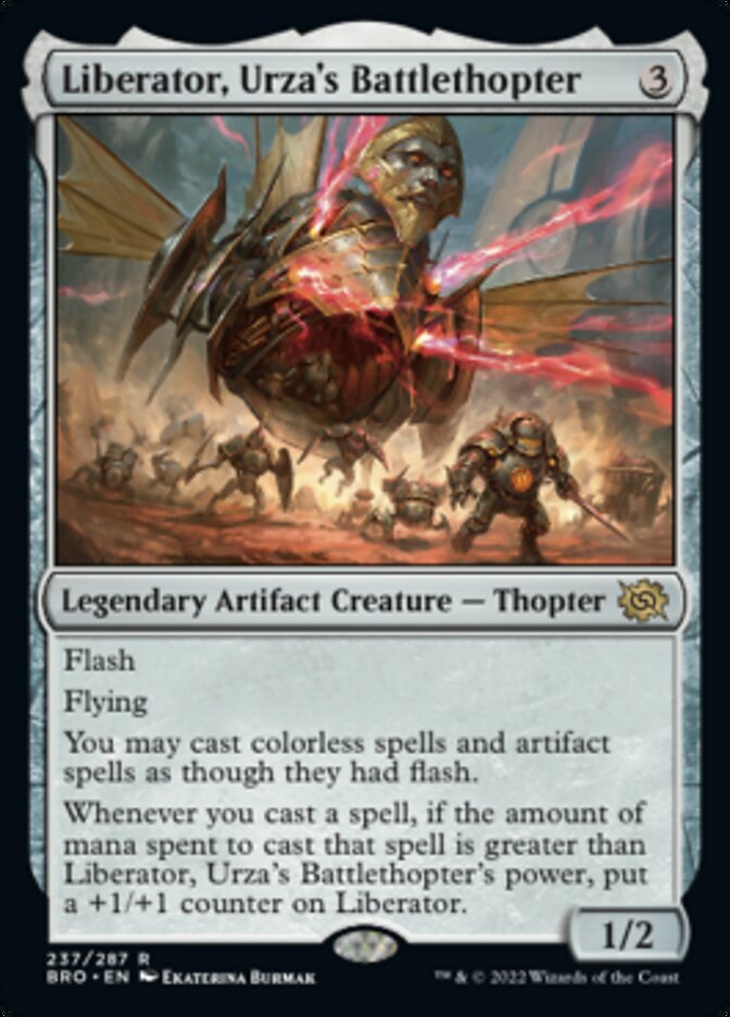Liberator, Urza's Battlethopter [The Brothers' War] | Card Citadel