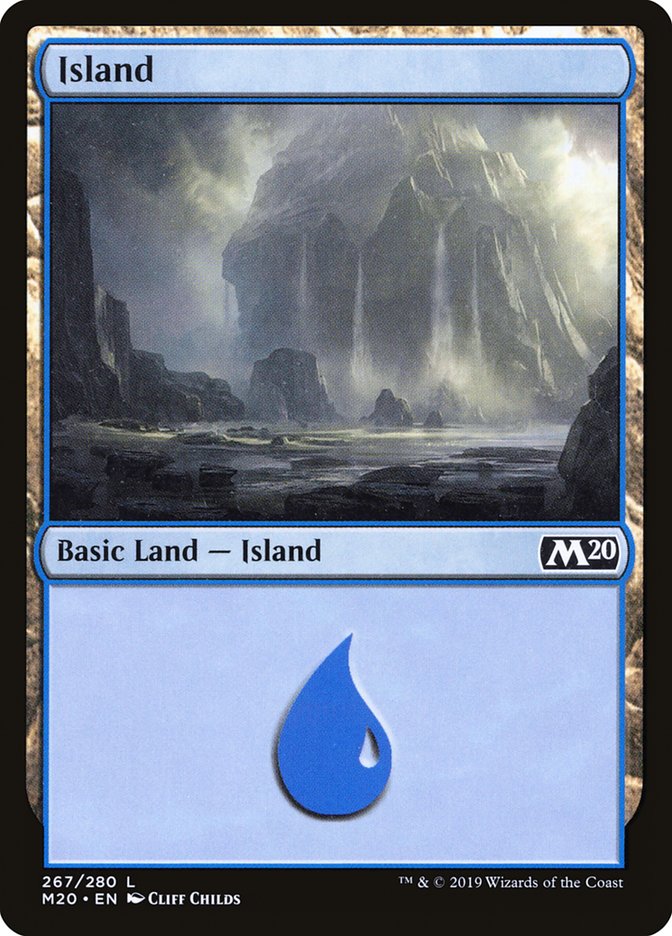 Island (#267) [Core Set 2020] | Card Citadel
