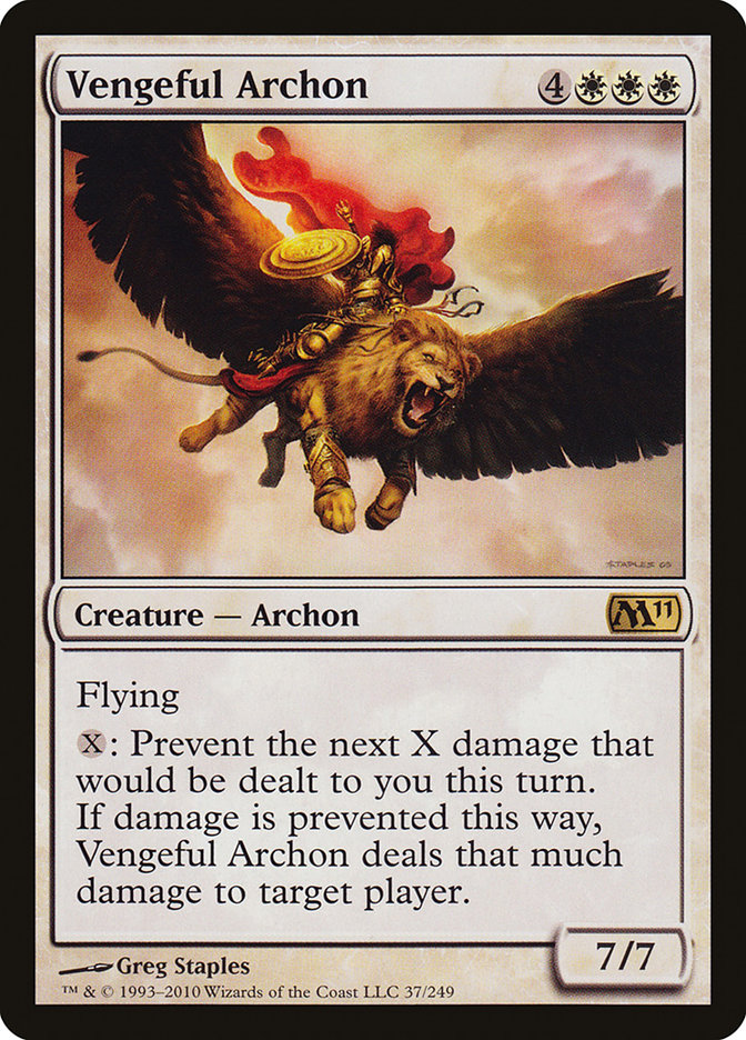 Vengeful Archon [Magic 2011] | Card Citadel