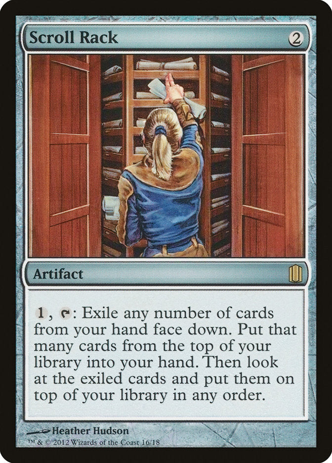 Scroll Rack [Commander's Arsenal] | Card Citadel